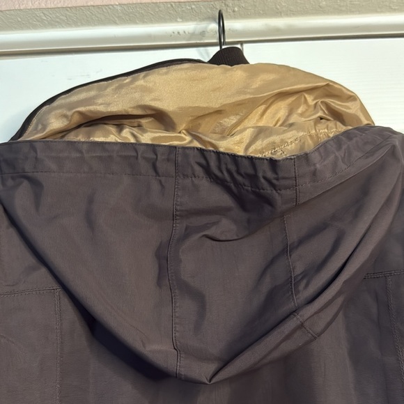 Lands' End Women's Brown Winter Squall Jacket with hood Size M - Picture 7 of 8